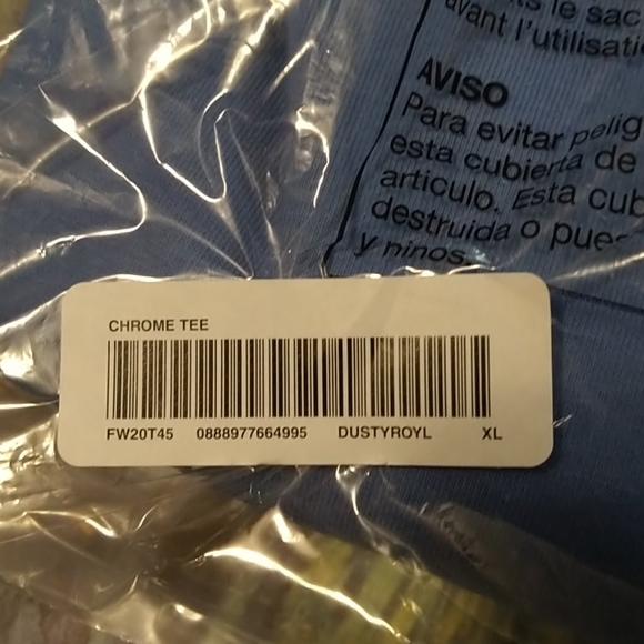 Supreme Chrome Tee XL - Picture 6 of 7